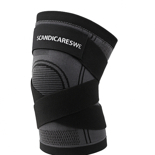 Scandicareswe FlexKnee Sleeve – Kompresjonsstøtte med justerbare stropper