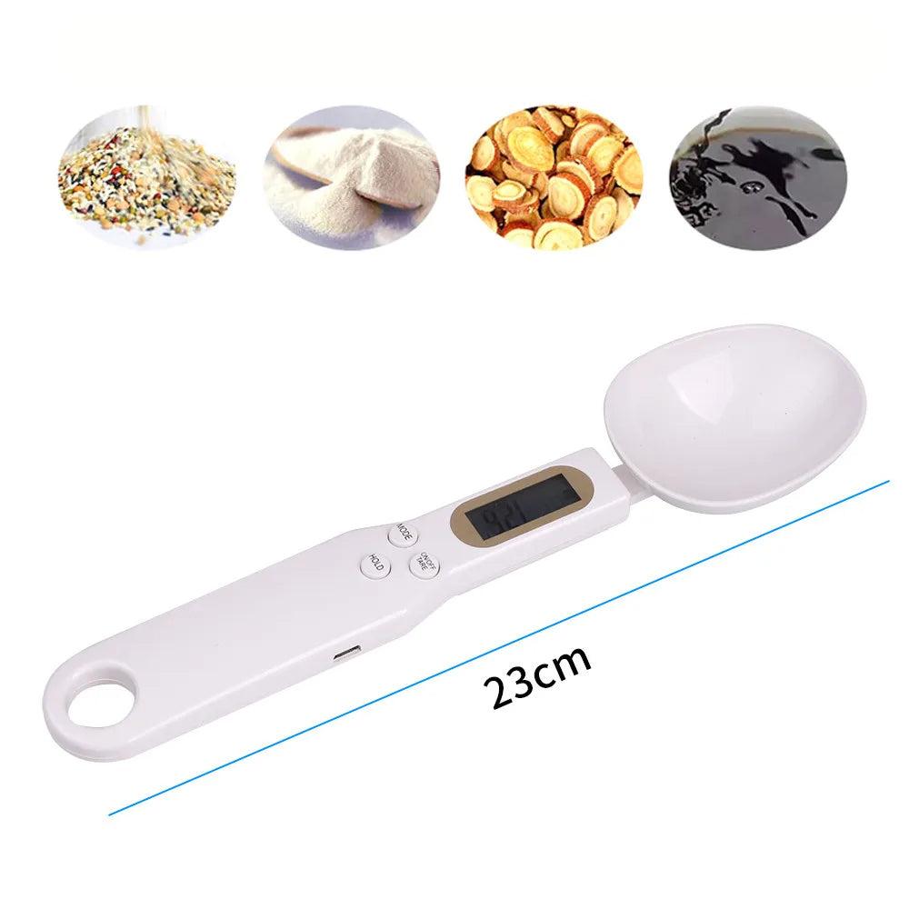 SpoonScale™ – Digital skjevekt med USB-lading for kjøkken og kaffe