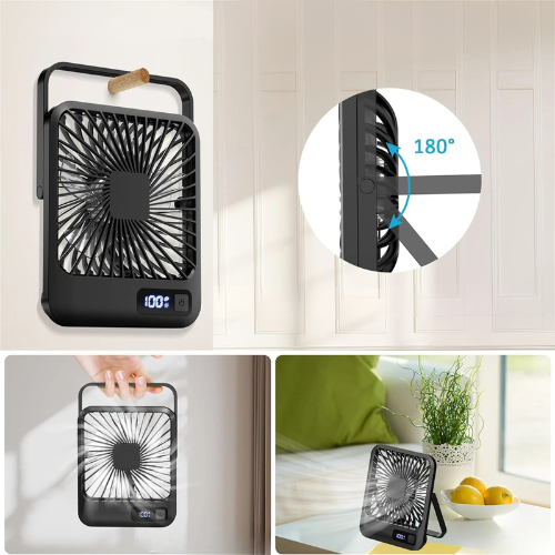 Scandicareswe ChillFold-vifte – Bordvifte med USB og 5 hastigheter