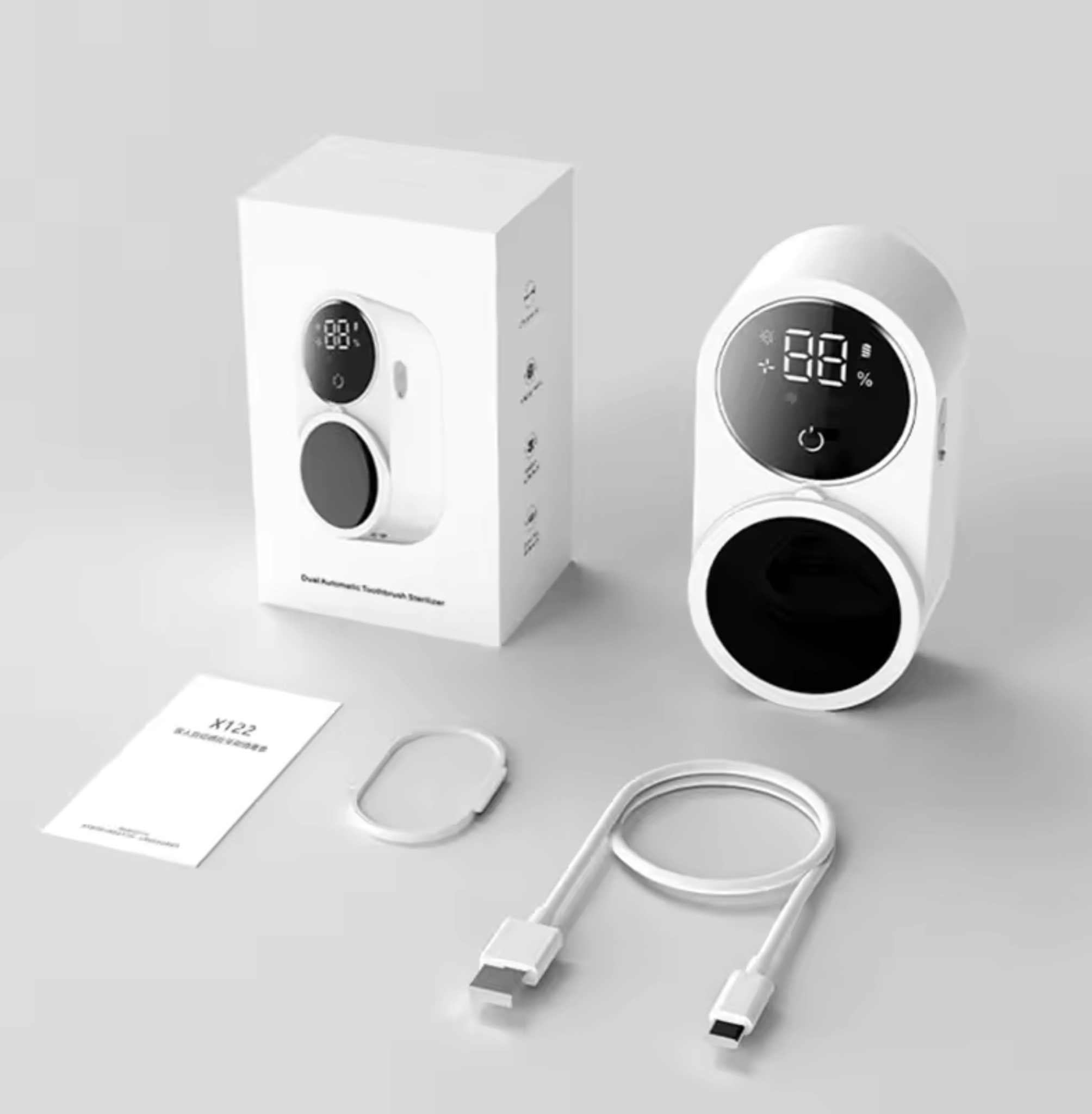 Scandicareswe CleanLite – UV-tannbørsteholder