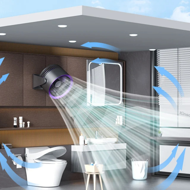 Scandicareswe AeroBreeze-vifte – trådløs, oppdaget