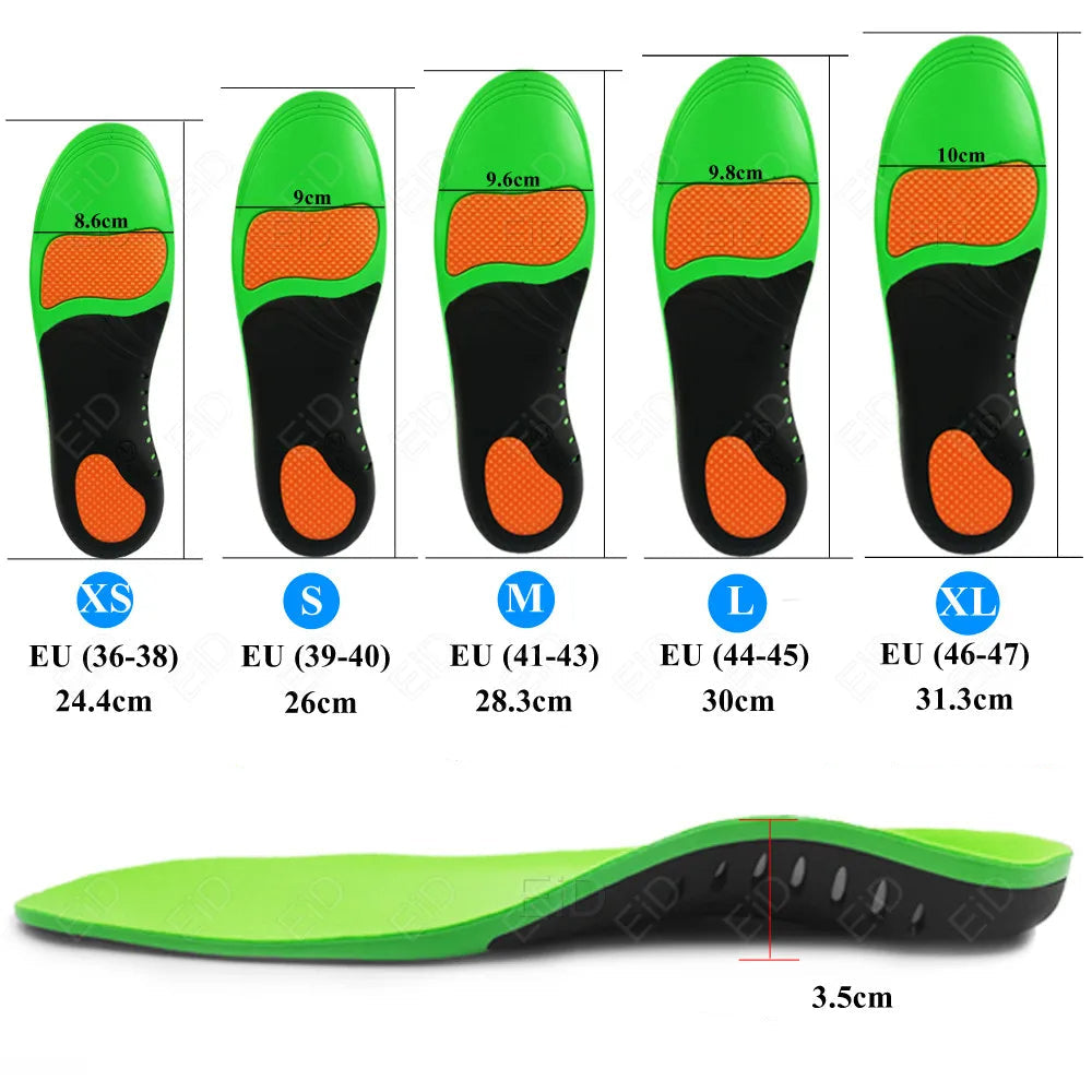 OrthoStep innleggssålepute – Fotsåle med støtte for fotbuen
